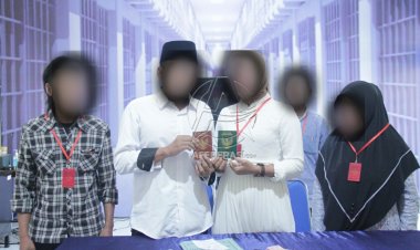 Masih Berstatus Tahanan, Pria Tulungagung Melangsungkan Pernikahan di Lapas Tulungagung