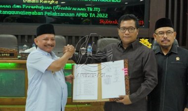 DPRD Situbondo Gelar Rapat Paripurna, Persetujuan Raperda Pertanggungjawaban Pelaksanaan APBD Tahun 2022