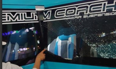 Rombongan Minibus Pemain Gresik United U- 18 Diteror Aksi Pelemparan Baut di Tol Boyolali