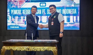 Mas Dhito Jalin MoU dengan PT Sumitomo Indonesia
