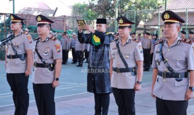 Dua Pejabat Utama Polres Kediri Berganti, Ini Namanya