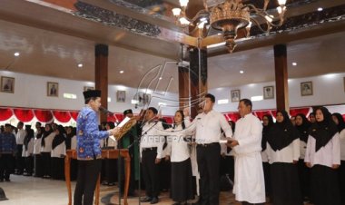 Wabup Trenggalek Lantik Ratusan Pejabat Fungsional