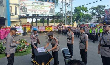 Jabatan Dua Perwira Polres Tulungagung Berganti Nahkoda