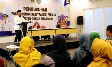 Transisi Siswi SD ke PAUD, Bupati Gresik Ajak Perangi Bullying di Lingkungan Pendidikan