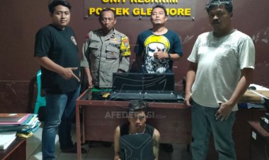 Modus Pecah Jendela, Pria Banyuwangi Gasak Laptop Perkantoran