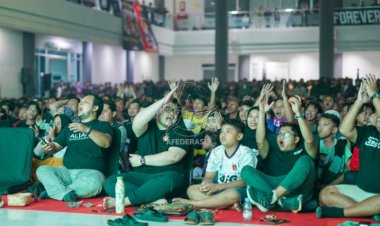 Tak Bisa Nribun, Mas Dhito Gelar Nobar Bareng Persik Mania
