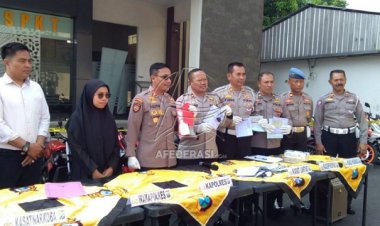 Razia Konvoi Pencak Silat, Polres Trenggalek Amankan Penyusup Bawa Ratusan Pil Dobel L