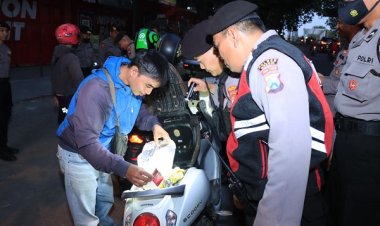 Amankan Konvoi Pesilat PSHT, Aparat Gabungan Sekat Perbatasan Gresik