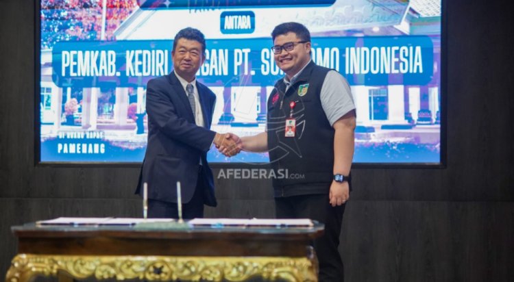 Jalin MoU, Pemkab Kediri Kembangkan SDA dan Sistem Ramah Lingkungan