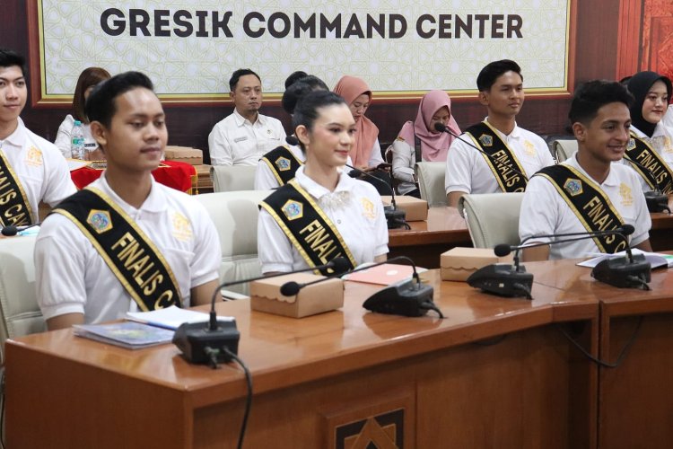 Finalis Cak & Yuk 2023 Audiensi Dengan Wakil Bupati, Kembangkan Potensi Wisata Gresik