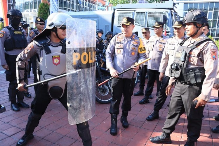 Potensi Kericuhan Pemilu 2024, Polres Gresik Siapkan Pengamanan