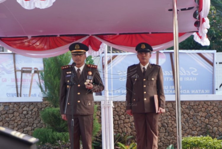 Puncak HUT Adhyaksa Ke-63, Kejari Banyuwangi Gelar Upacara dan Tasyakuran