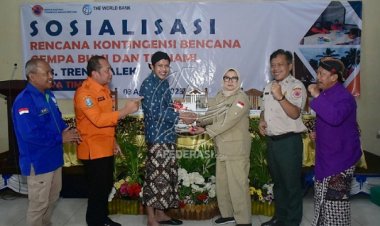 Sosialisasi Rencana Kontigensi Tsunami Akibat Gempa Bumi, Ini Harapan Wabup Syah