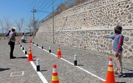 Lintasan Baru Uji SIM C, Satpas Polres Situbondo Dipenuhi Pemohon SIM Baru