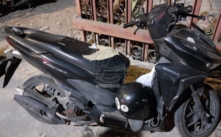 Naas, Satu Keluarga Kecelakaan Usai Terserempet Truk Gandeng di Kediri