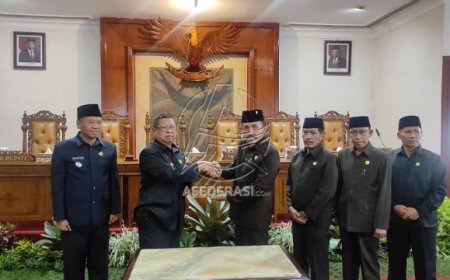 DPRD Tulungagung Gelar Rapat Paripurna Penyampaian Rancangan KUA-PPAS APBD 2024