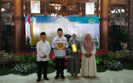 Pemkab Gelar Tasyakuran Haji, Bupati Tulungagung : Semoga Menjadi Haji Mabrur