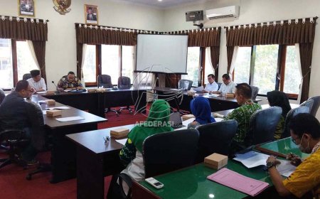Komisi II DPRD Trenggalek Kembali Gelar Rapat Bersama OPD, Bahas KUA-PPAS Perubahan 2023