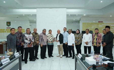 Cek Kesiapan Pilkada, Bupati Asahan Terima Kunjungan DPRD Provsu