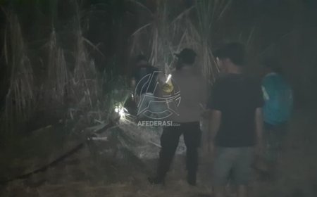 Lahan Tebu di Kediri Terbakar, Kerugian Capai Rp 100 juta