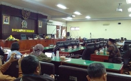 Rapat Banggar DPRD Trenggalek, Tindak Lanjut Pembahasan KUA-PPAS Perubahan Tahun 2023