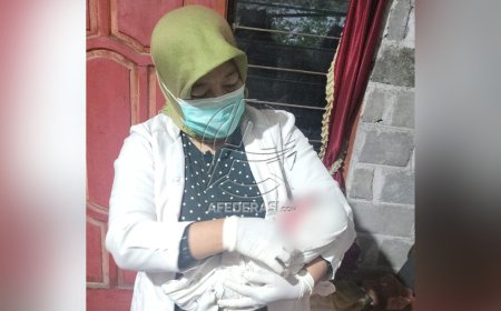 Hendak Sholat Subuh, Warga Kediri Temukan Jabang Bayi