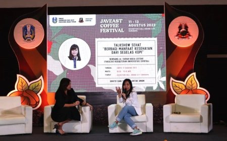 Festival Javaeast Coffee, Diskop UKM Jawa Timur Berbagi Manfaat Kesehatan Segelas Kopi