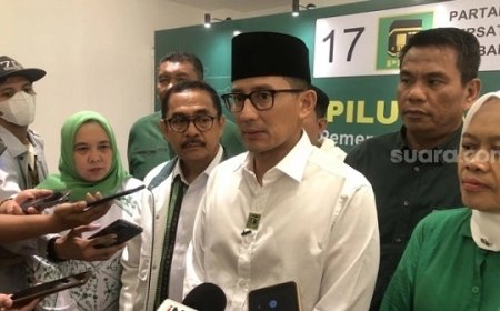 Serahkan Nasib Cawapres di Tangan Mardiono dan Megawati, Sandiaga Uno: Aku Ora Urus!