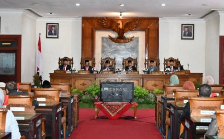 DPRD Tulungagung Gelar Paripurna Dengarkan Pidato Kepresidenan