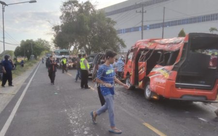 Kecelakaan Tunggal, Satu Keluarga Asal Trenggalek Alami Luka Berat