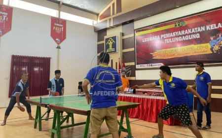 Meriahkan HUT ke-78 Kemenkumham dan Kemerdekaan RI, Lapas Tulungagung Gelar Pekan Olahraga WBP