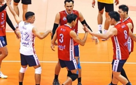 Timnas Voli Indonesia Tundukkan Kazakhstan 3-1 di AVC Championship 2023