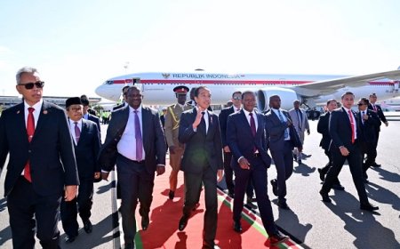 Presiden Joko Widodo Tiba di Kenya
