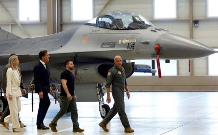 Belanda dan Denmark akan Kirim F-16 ke Ukraina