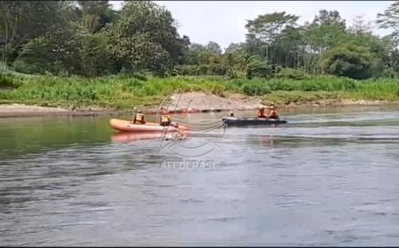 Pencarian di Hari Pertama Remaja Tenggelam di Sungai Brantas Nihil