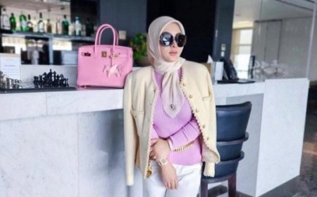 Unggah Potret Liburan Ke Singapura, Syahrini Tenteng Tas Hermes Ratusan Juta