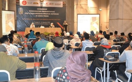 Diskop UKM Jatim Tingkatkan Produktivitas dan Standardisasi Produk Koperasi