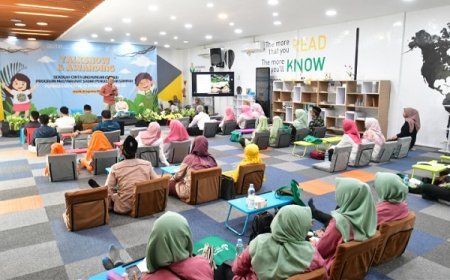 Petrokimia  Ajak Ciptakan Lingkungan Sehat Bersama Sekolah