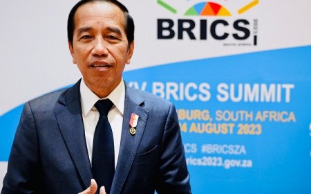 Presiden Jokowi Tegaskan Indonesia Masih Kaji Keikutsertaannya Jadi Anggota BRICS