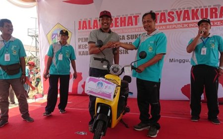 Sukomulyo Gelar Bazar Aneka Jajanan Tradisional dan Jalan Sehat