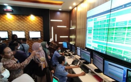 Kunjungan 3 Kota Sehat Pameran Layanan Sikesta dan PSC RSUD dr. Iskak