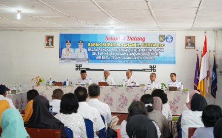 Bupati Asahan Silaturahmi dengan Keluarga Besar UPTD Disdik