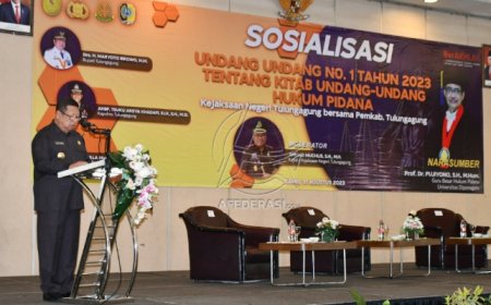 Pemkab dan Kejari Tulungagung Gelar Sosialisasi UU Pidana Bersama APH, Memaksimalkan Fungsi RJ