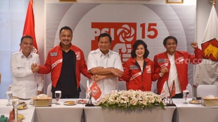 Partai Gerindra Kunjungi Markas PSI, PPP Salut dengan Langkah Tersebut