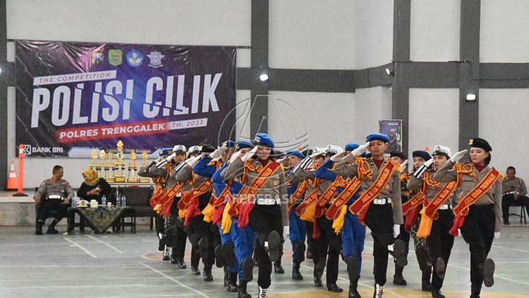 Sambut HUT Ke-78 Kemerdekaan RI, Polres Trenggalek Gelar Lomba Pocil