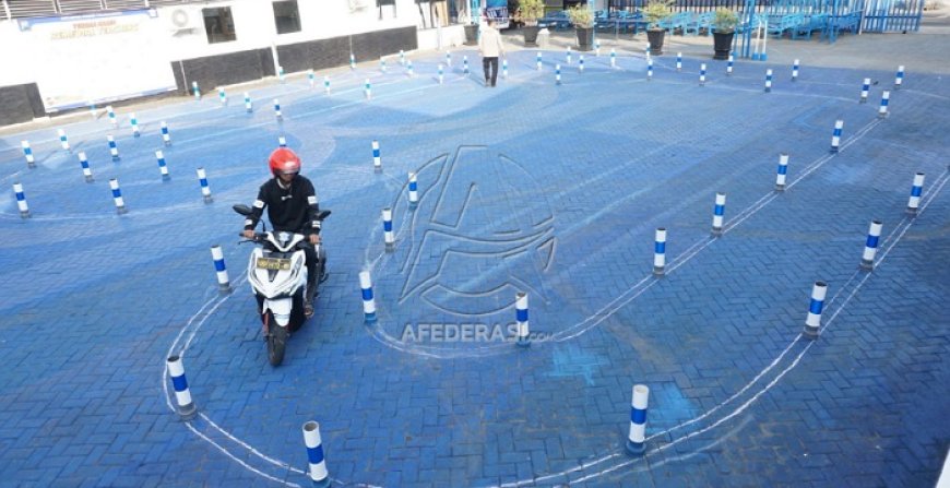 Satlantas Polres Tulungagung Hilangkan Lintasan Angka 8, Ubah Lintasan Uji SIM Sesuai Kondisi Jalan Raya