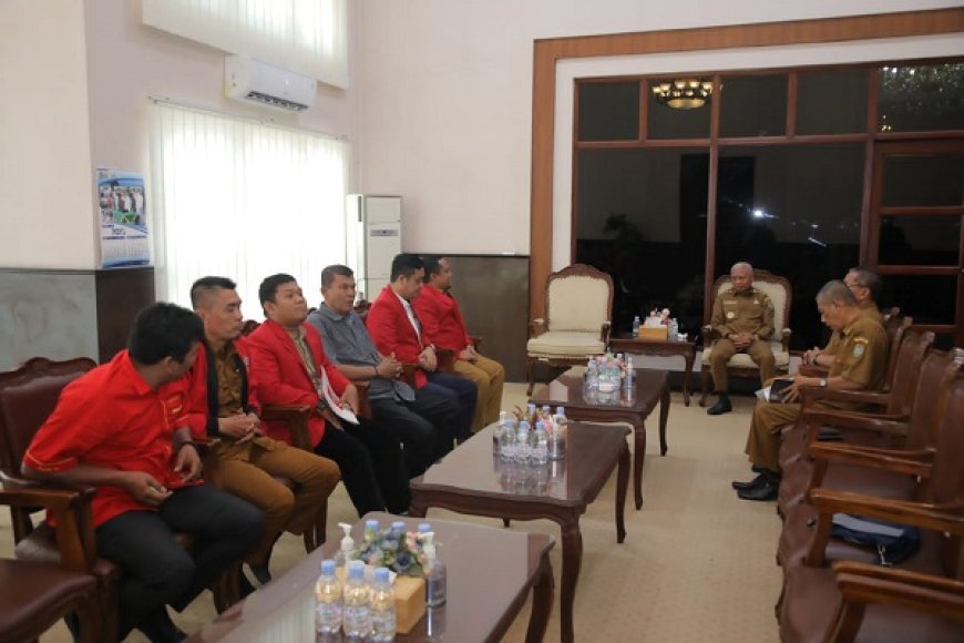 Bupati Asahan  Audiensi dengan Depicab SOKSI