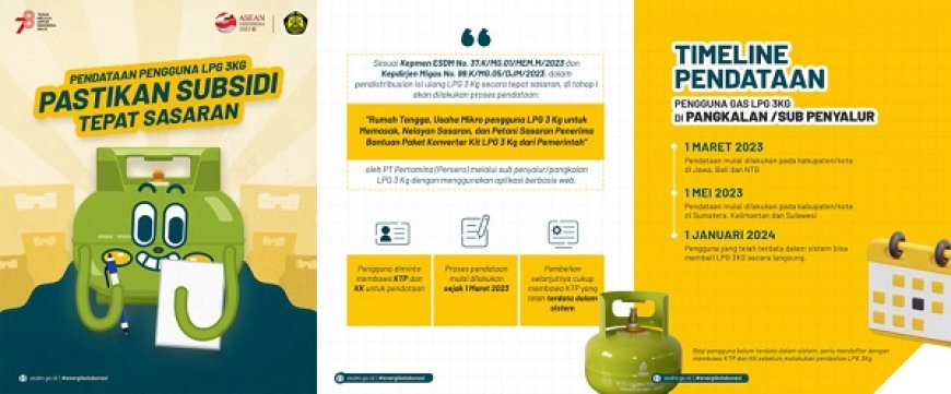 Pastikan Tepat Sasaran, Pemerintah Minta Pengguna LPG 3 Kg Daftar Diri