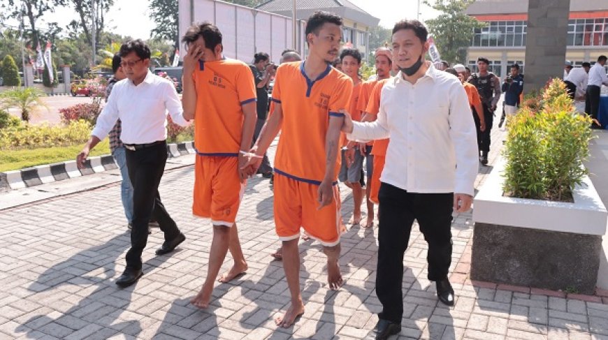 Polres Gresik Bekuk 31 Pengedar Narkoba