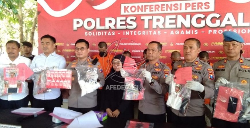 Operasi Tumbas Narkoba Semeru 2023, Polres Trenggalek Berhasil Ungkap 8 Kasus dan 8 Pelaku